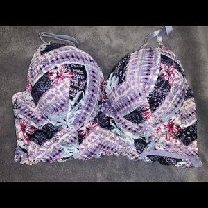 Longline Push Up Bra